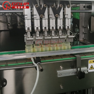 Machine de remplissage automatique pneumatique personnalisée pour crèmes, shampoings et baumes, ligne de production chaude et froide, <span class=keywords><strong>pommade</strong></span> d'armoise - Product Image 2