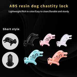 Jaula de castidad de resina Animal elegante y cómodo Bloqueo de castidad masculina jaula para pene Bloqueo de esperma masculino SM pareja juguetes sexuales al por mayor - Product Image 3