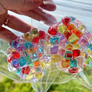 Wholesale Crunchy <b>Squishy</b> Balls Ice Beads Stress Relief Toy Super Soft Sensory Fidget Toys for Kids Adults - Product Image 1