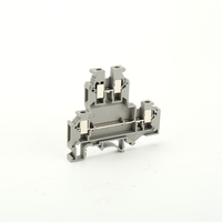 Bornier de rail Din à câblage rapide PT2.5 connecteur de fil enfichable avec borne à ressort combinée pour un câblage efficace