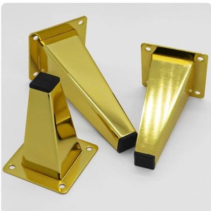 Square Pyramid Steel Furniture Legs for Bedside Coffee Table TV Cabinet &amp; <strong>Sofa</strong> <strong>Support</strong> - Product Image 4