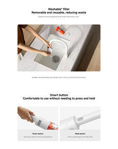 E204เครื่องดูดฝุ่นไร้สาย P30 Xiaomi | เครื่องดูดฝุ่นมือถือแบบชาร์จไฟได้180W พร้อมที่กรอง HEPA สำหรับบ้านและรถยนต์ - Product Image 6