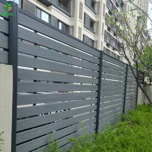 Paneles de valla compuestos WPC para exteriores, solución de privacidad decorativa para piscina y jardín con acabado de marco pintado de estilo australiano - Product Image 3