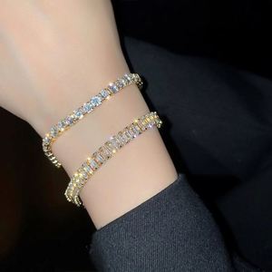 Bracelet pour femmes, zircon, bracelet géométrique carré pour femmes - Product Image 2