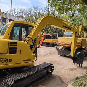 Well-Maintained Low Hours Used 6 Ton Komatsu pc60 <b>Mini</b> Excavator Reliable for Construction Landscaping Second-<b>Hand</b> Komatsu - Product Image 1