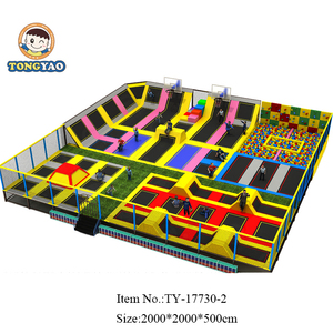 <span class=keywords><strong>Trampoline</strong></span> de fitness <span class=keywords><strong>rectangulaire</strong></span> d'intérieur de 8 pieds pour salle de sport à domicile et parc d'attractions avec toit de tente d'exercice <span class=keywords><strong>Trampoline</strong></span> pour enfants et adultes - Product Image 4