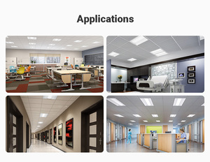 <span class=keywords><strong>Panel</strong></span> de cesta central ETL DLC 2x4, accesorio de iluminación para uso comercial, luz <span class=keywords><strong>LED</strong></span> de temperatura de color conmutable - Product Image 6