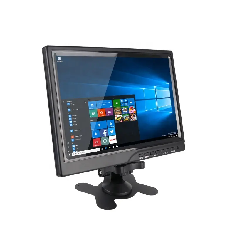 ORAY VESA 데스크탑 산업용 VGA VDI USB HD IPS 1280X800 용량 성 10.1 인치 터치 스크린 모니터