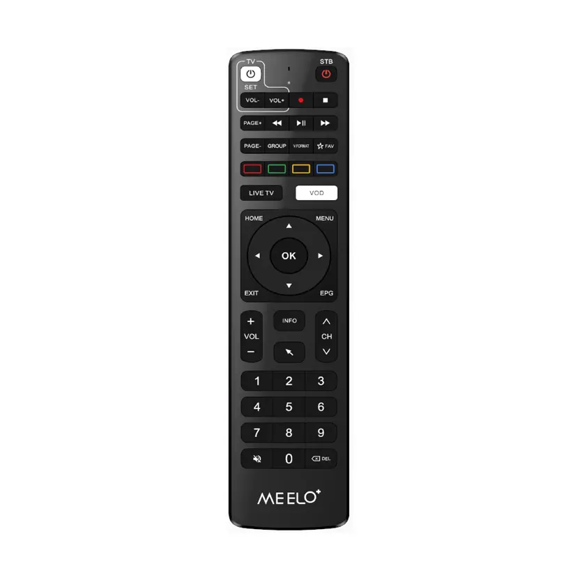 Télécommande pour Meelo Box XTV Pro SE2 DUO Air