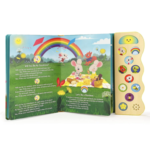 Libro Sonoro Interattivo per Bambini, Giocattolo Educativo Precoce con Pulsanti Sonori Multipli, Libro Musicale Educativo Prescolare - Product Image 3