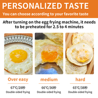 Petite Machine Électrique Commerciale à Omelettes, Friture et Mise en Forme, Cuisson Automatique des Œufs