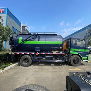 Promotion Spéciale Camion-citerne Dongfeng 4X2 de 12 000 litres pour le nettoyage des égouts et l'aspiration des eaux usées - Product Image 1