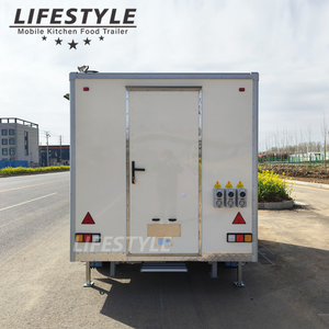 Remolque de Comida cổ điển Hot Dog giỏ nhượng Bộ Bánh Pizza Burger xe tải di động shawarma Snack Thanh thực phẩm xe và thực phẩm Trailer - Product Image 5
