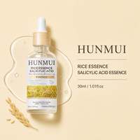 Sérum Exfoliant à l'Essence de Riz et à l'Acide Salicylique – Sérum Visage Affinant les Pores, Éclaircissant et Anti-Points Noirs – Marque Privée, Vente en Gros