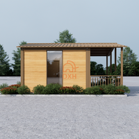 Maison conteneur modulaire, villa en kit, design moderne, ignifuge, étanche, bâtiment scolaire/bureau personnalisé, entrée extérieure