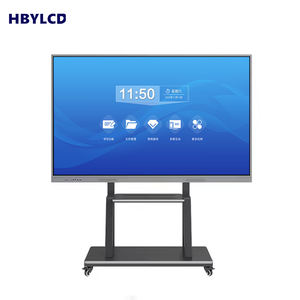 Pizarra Interactiva Inteligente Todo en Uno de 65 Pulgadas para Educación y Conferencias, Pizarra Interactiva de 85 Pulgadas con Panel de Pantalla de 55 Pulgadas - Product Image 1