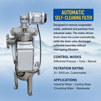 Filtro Autolimpiante Petroquímico de Acero Inoxidable con Raspador Automático para Refinería de Combustible, Petróleo y Productos Químicos