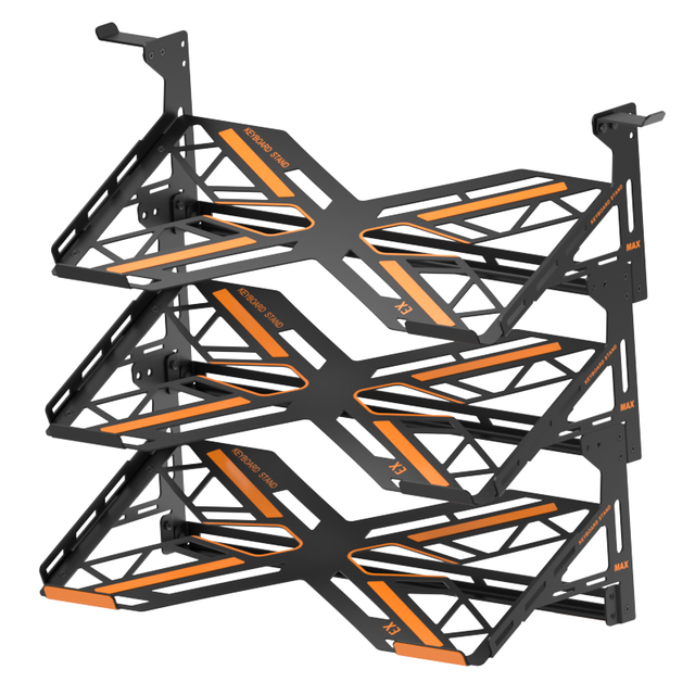 3 Layer Detachable Metal Stand Rack Gaming Keyboard Storage Holder Mechanical Keyboard Display Stand
