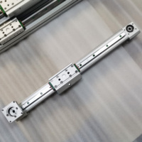 Module linéaire à entraînement par courroie Jimmy 40 mm de course, certifié CE, équipement d'automatisation, moteur linéaire CNC haute vitesse 220 V, charge 10000 N, IP66