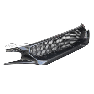 Grille de pare-chocs de style FRP JS pour Honda pour Civic 10e génération FC1 FK7 FK8 Type R <span class=keywords><strong>Si</strong></span> 2016 + Grille en maille élégante - Product Image 6