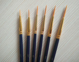 Offre Spéciale Pinceau <span class=keywords><strong>d</strong></span>'art de taille 6 Pinceau de revêtement de peinture à l'huile de cheveux en nylon - Product Image 6