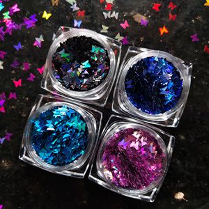 ตกแต่งเล็บด้วยเรซิ่น 12 ชิ้น สีทองเงินวิบวับ โฮโลแกรม สีสันสดใส กลิตเตอร์ดาว กลิตเตอร์วิบวับ สำหรับทำเล็บ DIY กล่องอุปกรณ์เสริม - Product Image 4
