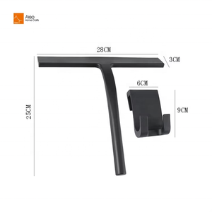 โต๊ะปาดน้ำกระจกซิลิโคนขนาดใหญ่28ซม. หรือเล็ก,สำหรับเช็ดกระจกสีดำ - Product Image 2