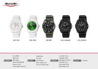 SKMEI 2393 Personalidad de moda simple ligero y estilo deportivo casual versátil uso diario reloj de cuarzo unisex