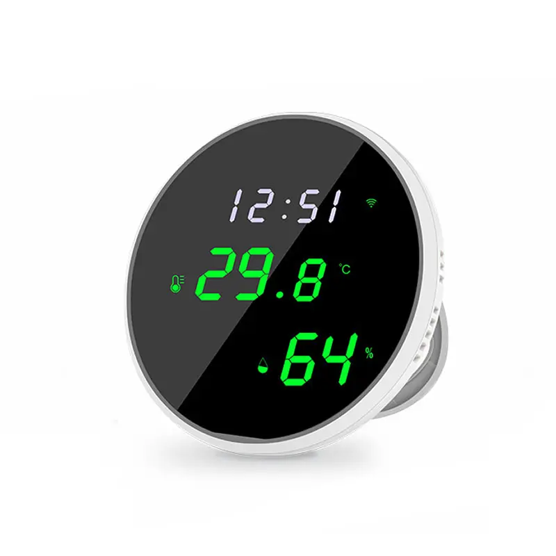 Latest Indoor Termometro Higrometro Temperature Sensor With LED Color Display