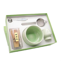 Ensemble de fouets à matcha en céramique et porcelaine pour cérémonie du thé japonaise, écologique, durable, avec boîte cadeau personnalisée et cuillère en métal – Vente en gros