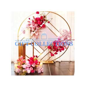 Arco de Boda de Acero Inoxidable Elegante para Decoración de Escenario, Fondo para Recepción, Elemento Decorativo Floral, COLECCIÓN DE REGALOS GC1852 - Product Image 3