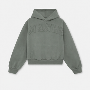 Sweat-shirt à capuche unisexe surdimensionné et épais pour homme, avec logo personnalisé brodé ou appliqué, style streetwear, vente en gros - Product Image 1