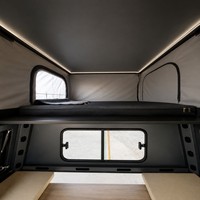 Camper pour camion à toit rigide robuste et pliable |   Camper en aluminium pour pick-up RAM, adapté aux terrains accidentés