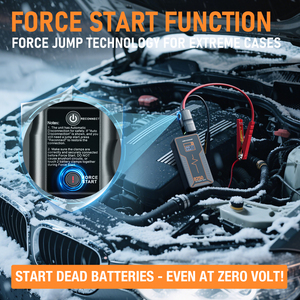 Démarreur de batterie de <span class=keywords><strong>voiture</strong></span> portable puissant 3400A 16000mAh 12V Lithium-ion polymère, <span class=keywords><strong>pinces</strong></span> de sécurité intelligentes, 960CCA, 40 démarrages, USB-C, LED - Product Image 2