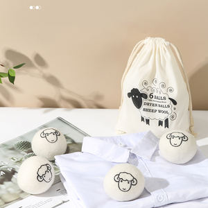 Lave-linge en <span class=keywords><strong>laine</strong></span>, boules <span class=keywords><strong>de</strong></span> ponçage pour Machine à laver, séchage ménager écologique, personnalisé, nouveau Style, vente en gros - Product Image 5