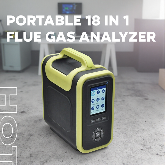 SKZ1050D Portable 18 in 1 Flue Gas Analyzer Automatic Detection for CO2, NOX, SO2, O3, HF, F2, SF6, VOC, Biogas
