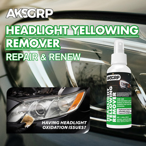 Aksgrp đèn pha vàng Remover bán buôn Đèn pha đổi mới đèn ống kính Restorer 50ml sửa chữa xe đèn Hot Bán - Product Image 4