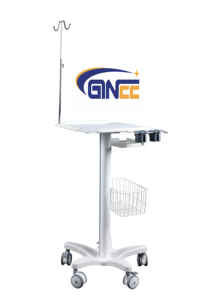Ginee Medical Ajuste de altura Enfermería móvil Médico Laptop Stand <span class=keywords><strong>Doctor</strong></span> Workstation Trolley <span class=keywords><strong>Computer</strong></span> Cart Medical - Product Image 3