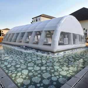 Couverture gonflable de <span class=keywords><strong>piscine</strong></span> de PVC durable couverture gonflable extérieure transparente portative de <span class=keywords><strong>piscine</strong></span> couverture de <span class=keywords><strong>bulle</strong></span> de <span class=keywords><strong>piscine</strong></span> d'eau gonflable - Product Image 1