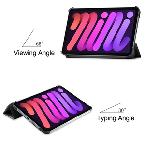 Étui en cuir PU pour <span class=keywords><strong>iPad</strong></span> Mini étui support intelligent pour <span class=keywords><strong>iPad</strong></span> Mini 6 Mini6 6e <span class=keywords><strong>génération</strong></span> 8.3 pouces couverture magnétique - Product Image 5
