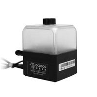 Ococoo Mini Pompe à Eau DC avec Réservoir Intégré et Connecteur Barb – Moteur Brushless Ultra Silencieux pour Refroidissement PC – Kit DIY Professionnel