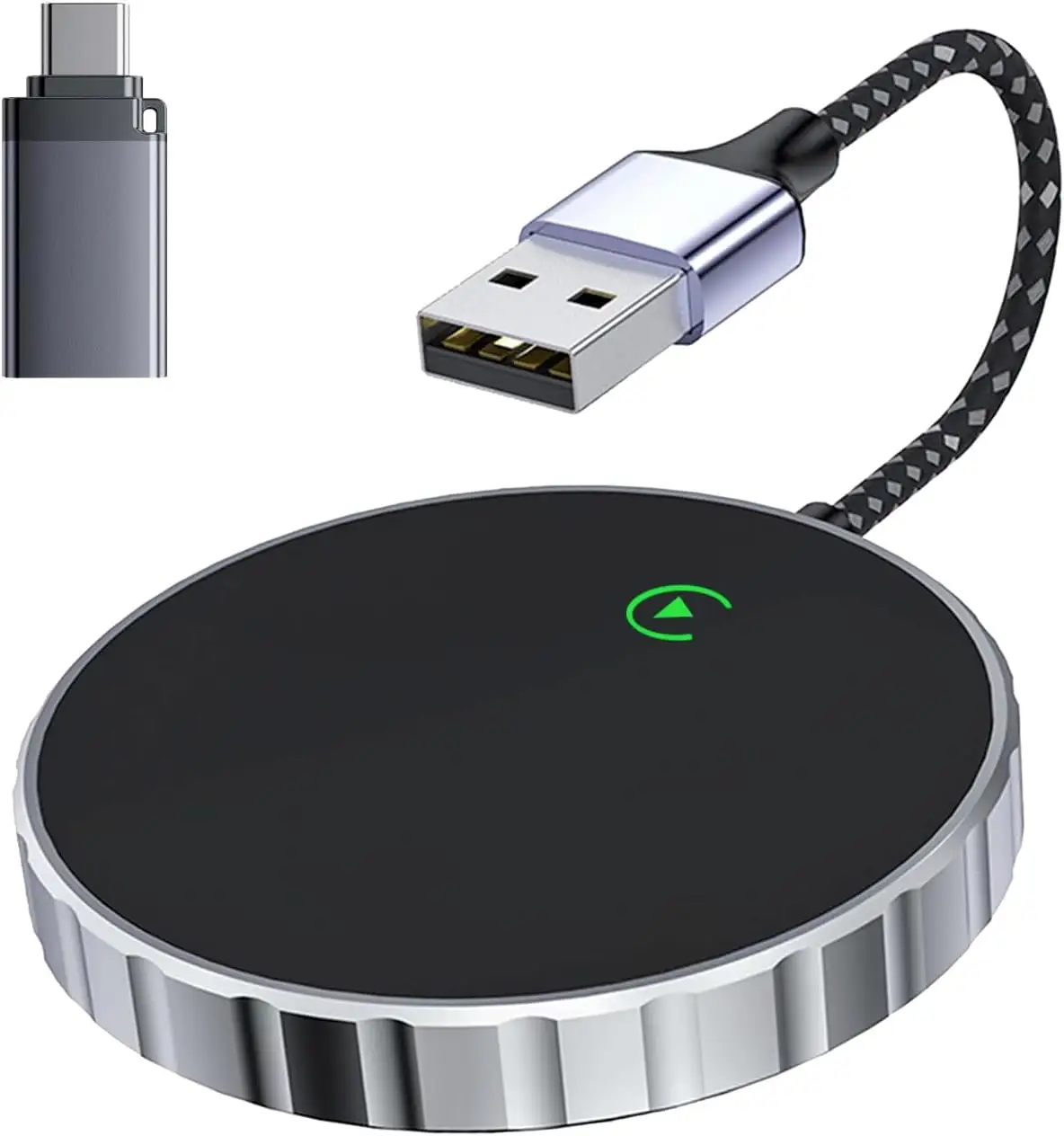 Boyi 와이파이 Bt 이중 연결 USB 무선 Carplay 어댑터 동글 스마트 자동차 안드로이드 자동 범용 USB 자동차 놀이 무선으로 유선