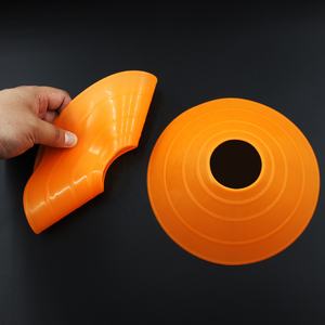 Logo Kustom Plastik Olahraga Kecepatan Latihan Sepak Bola Kerucut Latihan Sepak Bola - Product Image 6