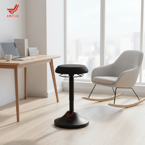 Tabouret ergonomique réglable AntluPlus pour assistant dentaire, chaise <span class=keywords><strong>de</strong></span> bureau pivotante, tabouret à bascule pour l'école, tabouret à bascule pour position assise ou debout - Product Image 4