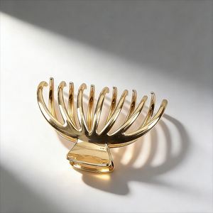 Vente flash - Pinces à cheveux élégantes en métal avec strass et perles, accessoires pour cheveux coréens pour femmes - Product Image 2