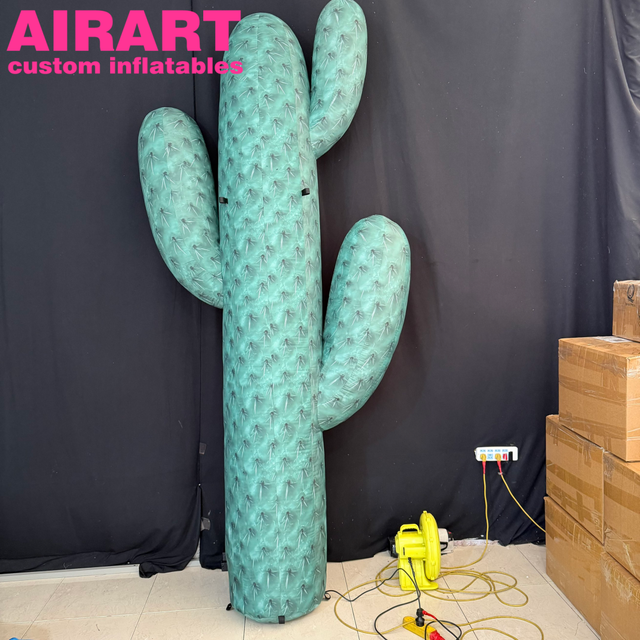 Inflatable Cactus,Plant Inflatables,Standing Use Inflatable Lifelike Cactus
