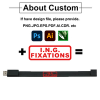 Gelang Promosi Hot Sale, Gelang Tangan Sepak Bola, Gelang Silikon dengan Flash Drive USB