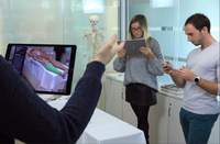 Équipement d'enseignement interactif médical moderne Table d'anatomage virtuel humain numérique 3D Tablette d'anatomie 3D
