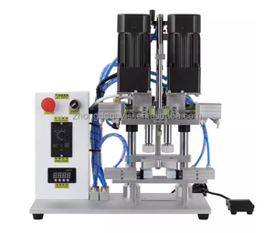 Machine de scellage semi-automatique électrique de bureau pour bouteilles en plastique, canettes et bouteilles en verre, avec système de capsulage rotatif pour applications alimentaires et de boissons - Product Image 2