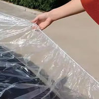 Machine de fabrication de housses de moto jetables, anti-poussière et imperméables en plastique